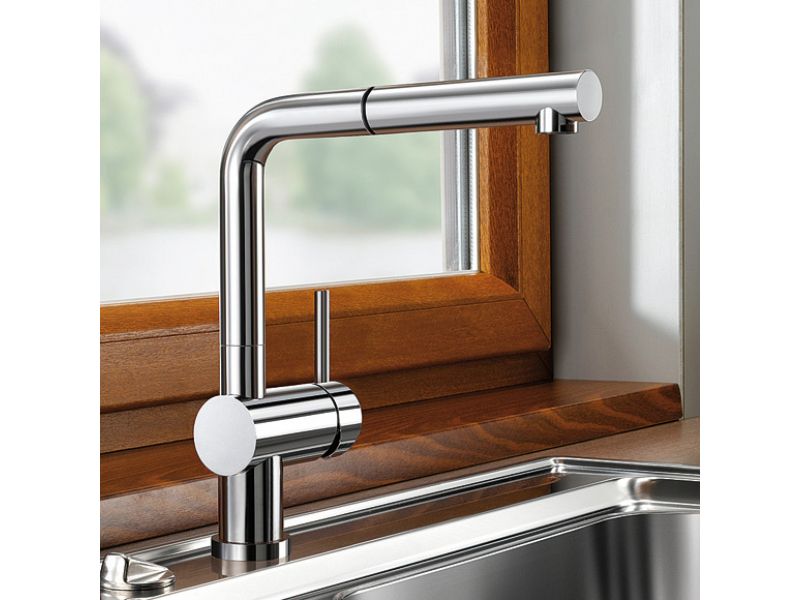 Купить Смеситель Grohe Minta 32168000 для кухонной мойки с выдвижным изливом