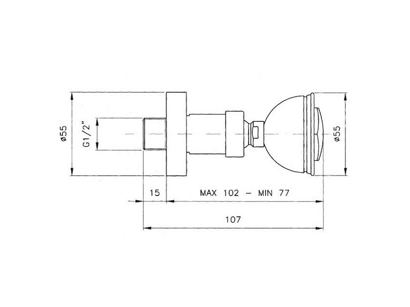 Купить Форсунка боковая для гидромассажа Nicolazzi Doccia Classica 5603BZ бронза