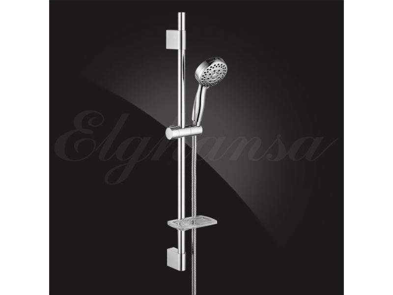 Купить Душевой гарнитур Elghansa SHOWER RAIL SB-99S 800 мм c мыльницей, хром