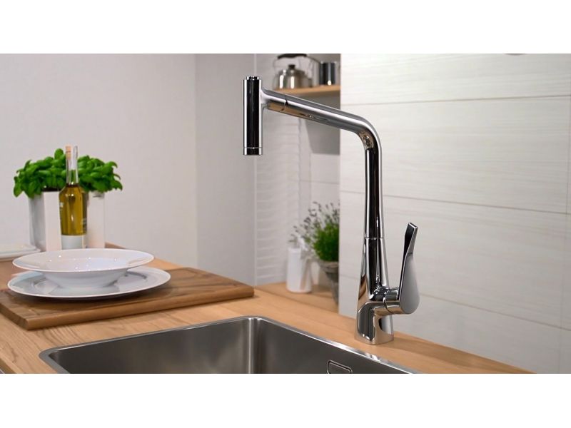 Купить Смеситель Hansgrohe Metris 14820000 для кухни