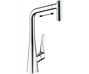 Смеситель Hansgrohe Metris 14820000 для кухни