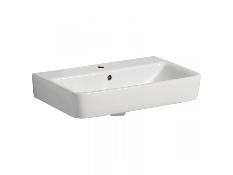 Купить Раковина Geberit Renova Compact, 60 х 37 см, белая, 226160000