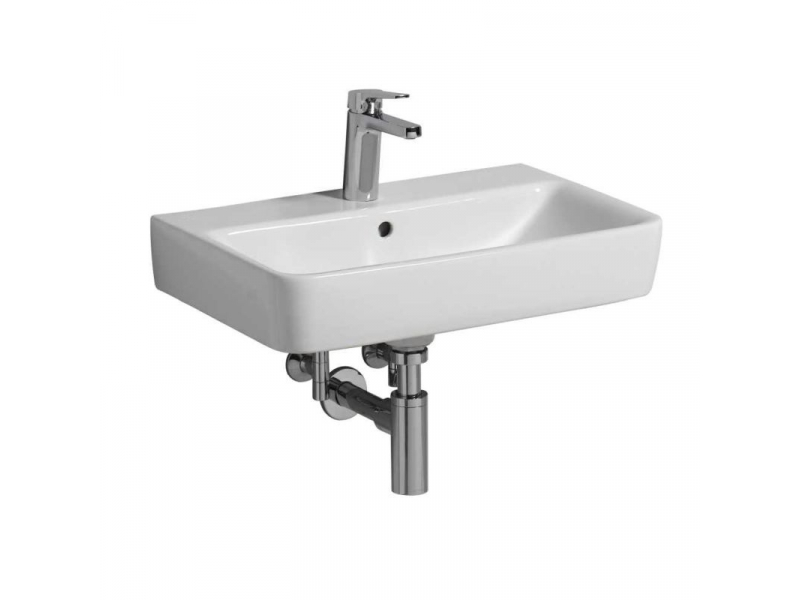 Купить Раковина Geberit Renova Compact, 60 х 37 см, белая, 226160000
