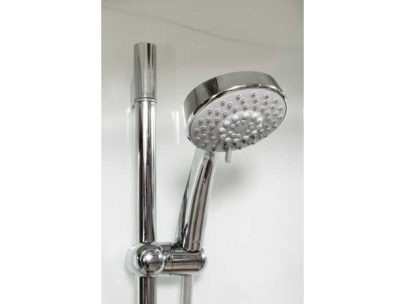 Купить Душевая кабина Deto A 102 L/R 120 x 80 см, с крышей, Led и гидромассажем