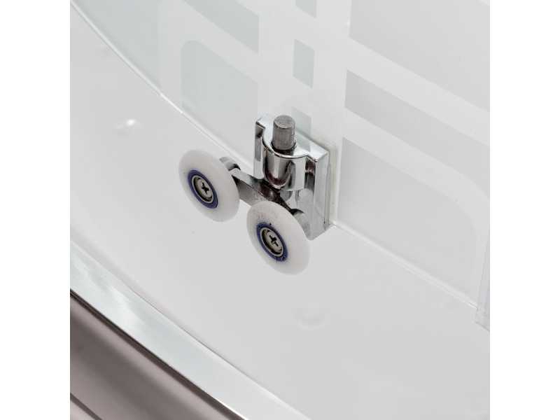 Купить Душевая кабина Deto Em EM2712 L/R гм 120 x 80 см, с крышей, с гидромассажем