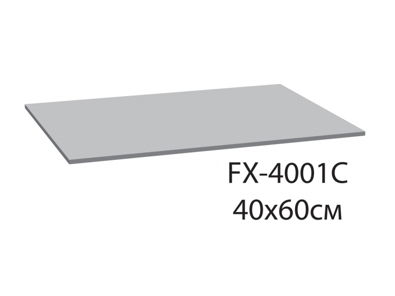 Купить Коврик для ванной Fixsen Soft 40 х 60 см, синий, FX-4001C