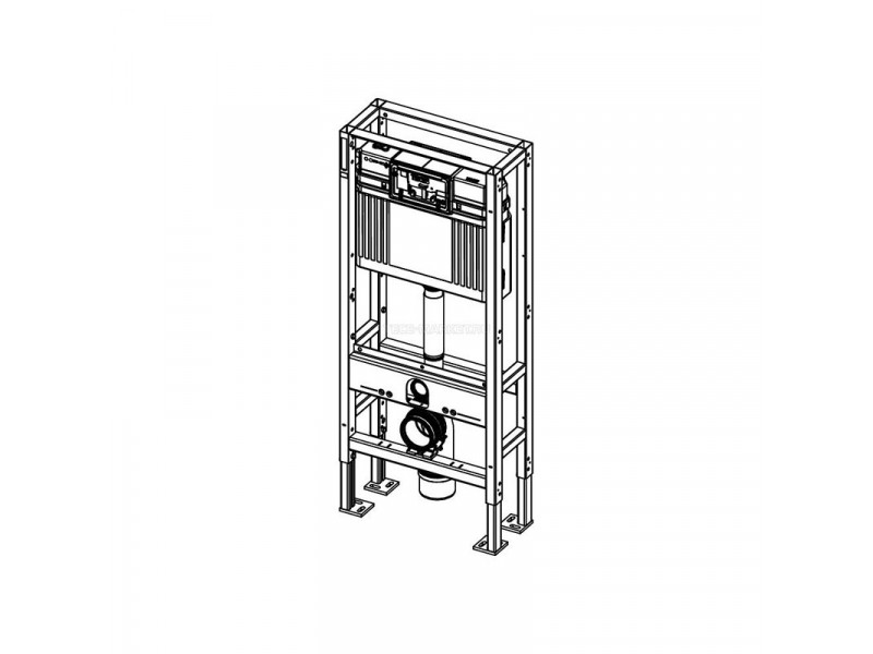 Купить Инсталляция TECE TECEprofil 9500393 для унитаза усиленная, двойная рама
