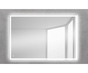 Зеркало BelBagno SPC-GRT-900-600-LED-TCH 90 x 60 см со встроенным светильником и сенсорным выключателем