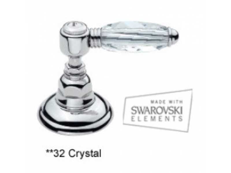 Купить Смеситель Nicolazzi Monterosa 1803BZ32 для ванны и душа, бронза, ручки Swarovski