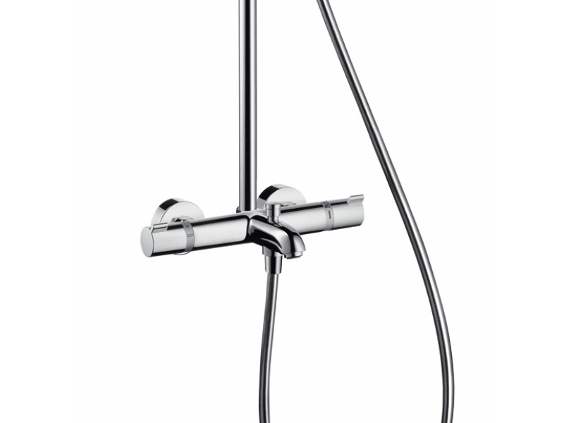 Купить Душевая система Hansgrohe Raindance Select S 240 Showerpipe 27117000 для ванны с термостатом хром