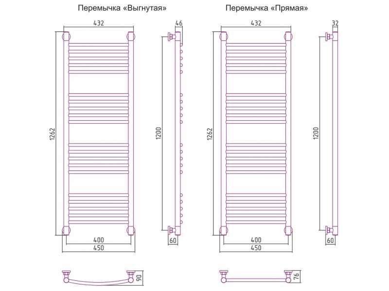 Купить Полотенцесушитель водяной Сунержа Богема+ 120 x 40 см, 00-0221-1240, выгнутые перемычки, хром