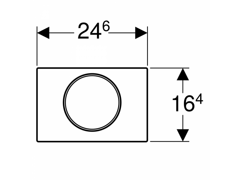 Купить Смывная клавиша Geberit Sigma Type 10 115.758.14.5 для унитаза, черный (не оставляет отпечатки пальцев)