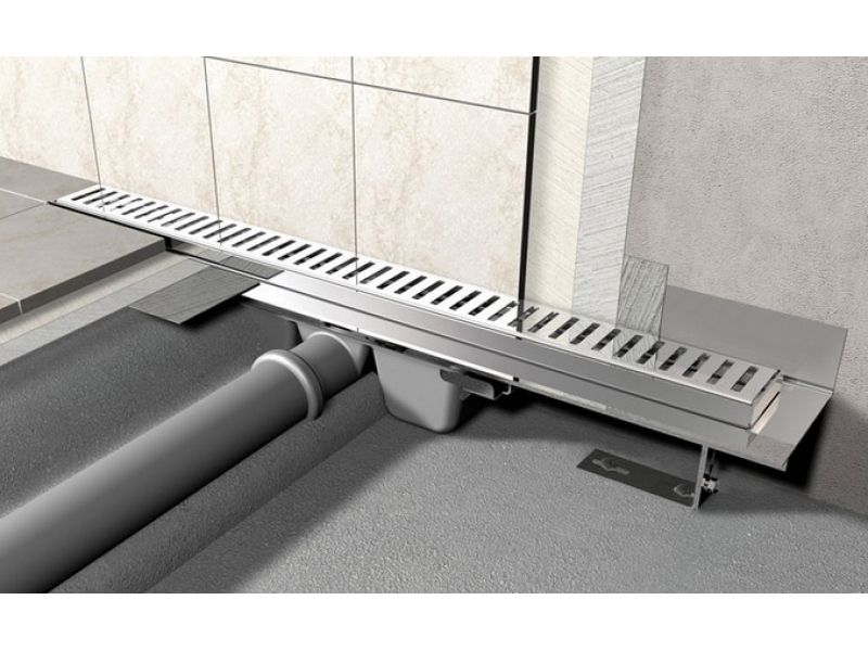 Купить Решетка водосточная AlcaPlast Pure-750 L