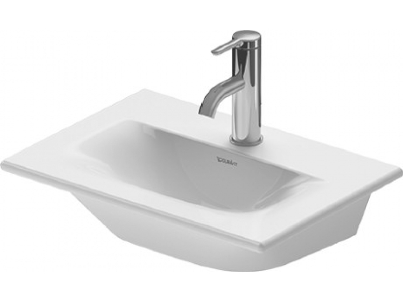 Купить Раковина Duravit Viu 07334500411 45 x 31 х 16 см накладная, покрытие WG, белый