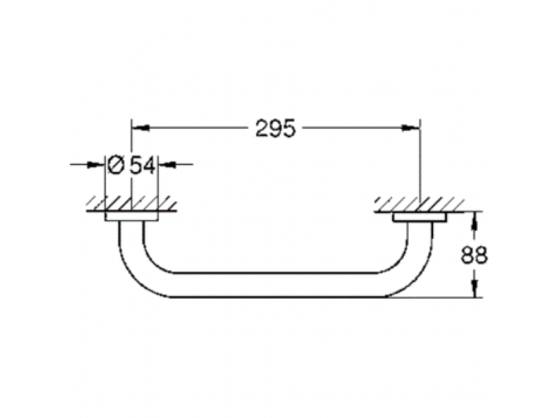 Купить Поручень для ванны Grohe Essentials 40421001