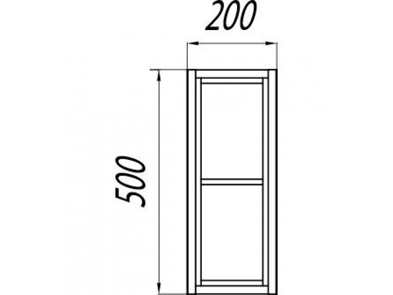 Купить Модуль подвесной Акватон Брук 20, 1A201101BCDF0 открытый, дуб феррара