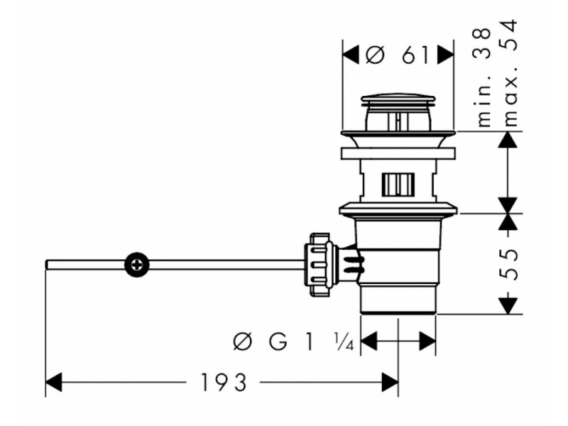 Купить Смеситель Hansgrohe Logis Fine для раковины 240, с донным клапаном, хром, 71257000