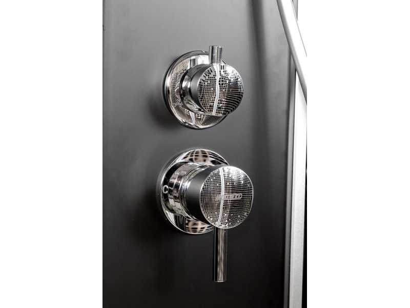 Купить Душевая кабина Deto L 810, 100 x 100 x 215 см, с электрикой и гидромассажем