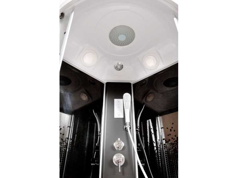 Купить Душевая кабина Deto L 810, 100 x 100 x 215 см, с электрикой и гидромассажем