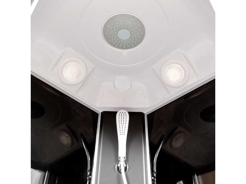 Купить Душевая кабина Deto L 810, 100 x 100 x 215 см, с электрикой и гидромассажем
