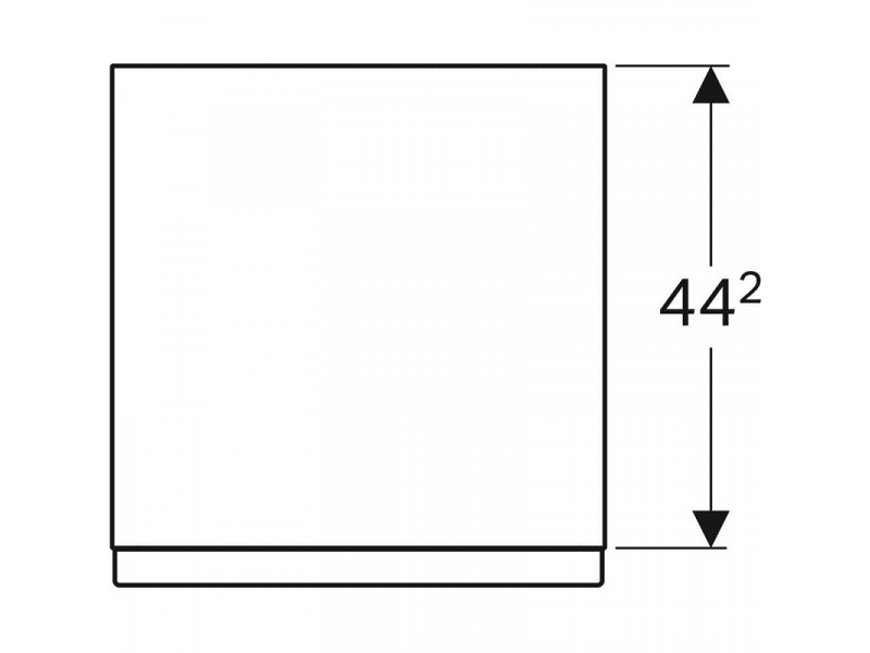 Купить Шкафчик Geberit iCon 840045000, 45 см, цвет белый