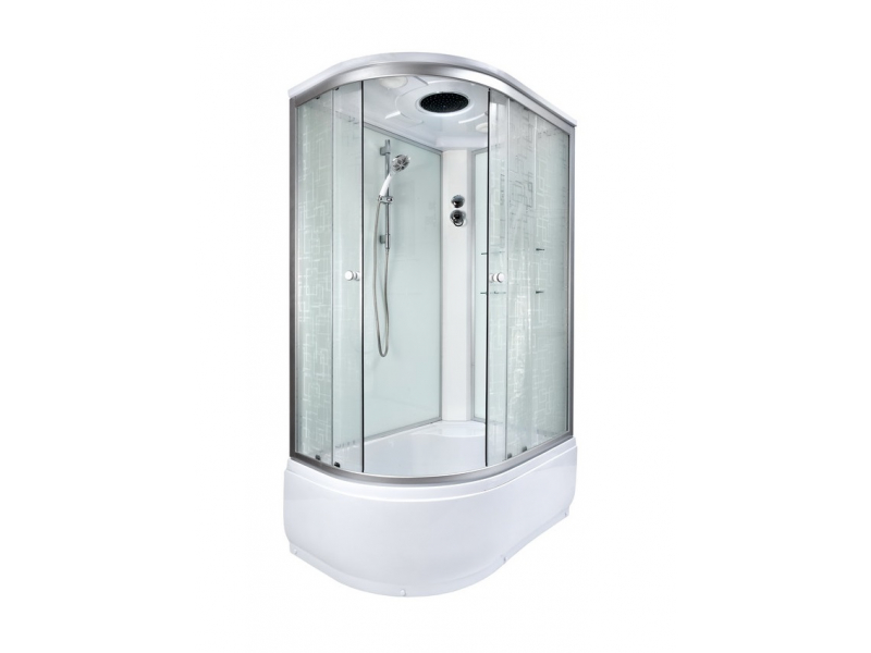 Купить Душевая кабина Deto Em EM4511 L/R 110 x 80 см, с крышей, стандартная