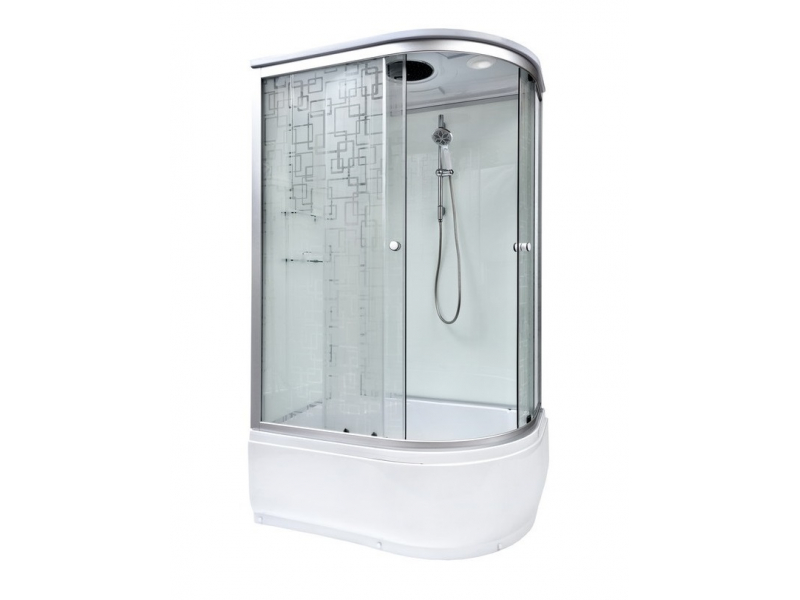 Купить Душевая кабина Deto Em EM4511 L/R 110 x 80 см, с крышей, стандартная
