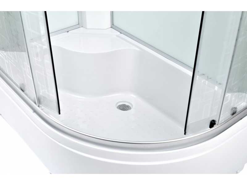 Купить Душевая кабина Deto Em EM4511 L/R 110 x 80 см, с крышей, стандартная