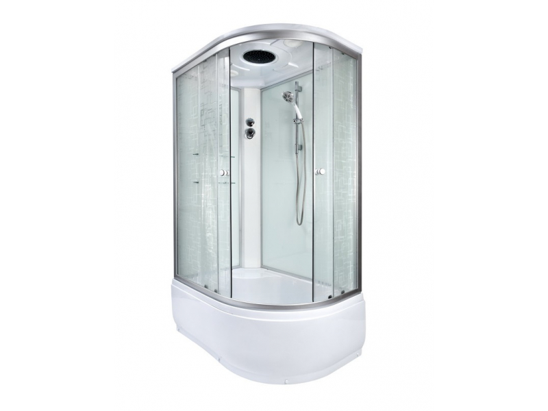 Купить Душевая кабина Deto Em EM4511 L/R 110 x 80 см, с крышей, стандартная