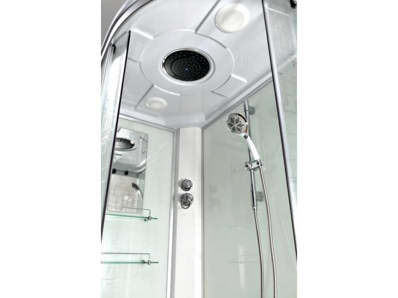 Купить Душевая кабина Deto Em EM4511 L/R 110 x 80 см, с крышей, стандартная