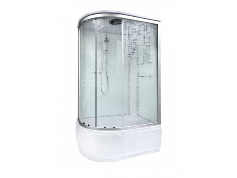 Купить Душевая кабина Deto Em EM4511 L/R 110 x 80 см, с крышей, стандартная