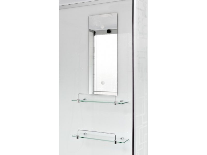 Купить Душевая кабина Deto Em EM4511 L/R 110 x 80 см, с крышей, стандартная