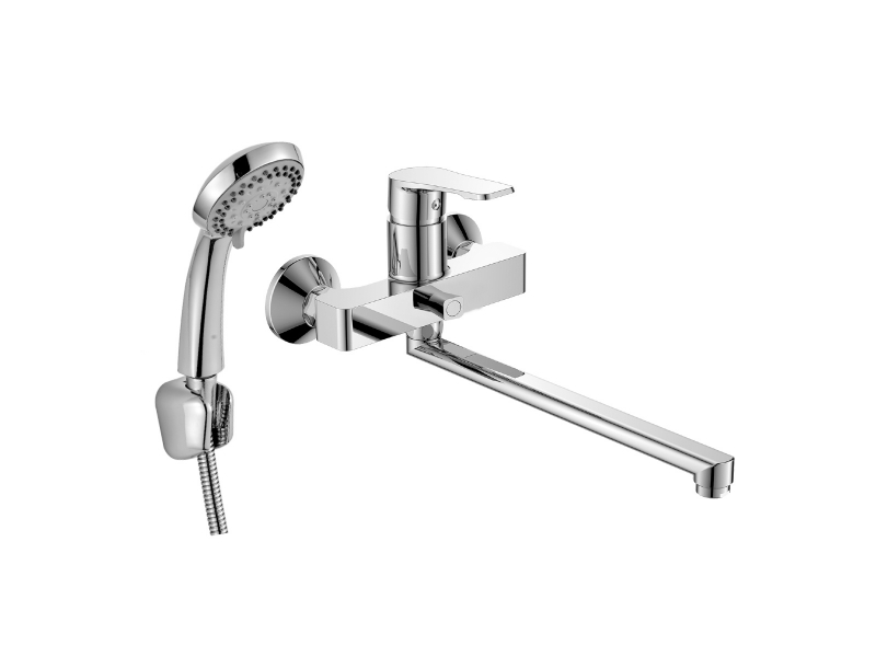 Купить Смеситель Decoroom DR23043, для ванны и душа, хром