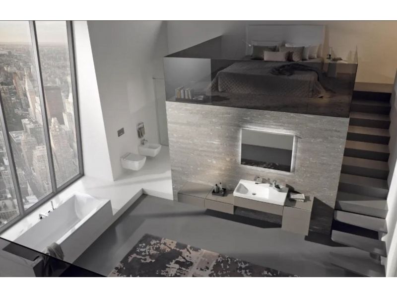 Купить Шкафчик Geberit Xeno2 500.504.43.1, 45 см, цвет серое дерево