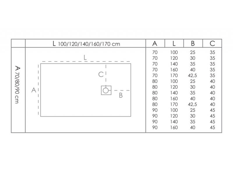 Купить Поддон литьевой Bas Essentia 100 x 90 см, ЛП00081, белый (just white)