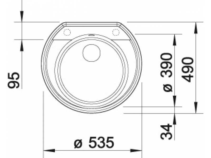 Купить Мойка Blanco Rondoval 45 515676, кофе