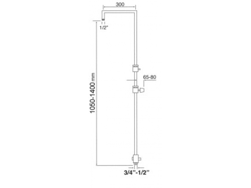 Купить Душевая колонна Migliore Inside ML.SQR-36.263