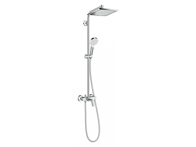 Купить Душевая система Hansgrohe Crometta E 240 1jet Showerpipe 27284000