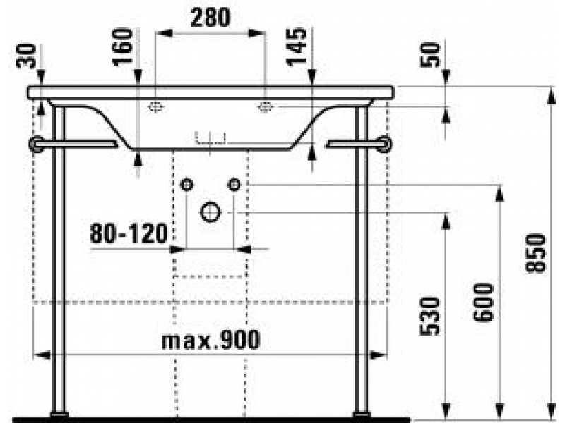 Купить Раковина Laufen Living 1443.6