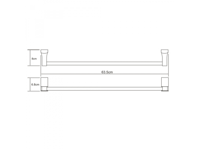 Длина 64. Штанга для полотенец WASSERKRAFT Donau k-9430. Держатель WASSERKRAFT Leine к-5022d. Держатель WASSERKRAFT Exter k-5230. WASSERKRAFT Exter k-5229 Германия.