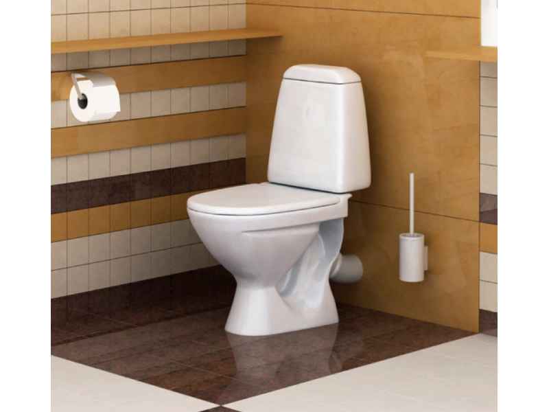Купить Напольный унитаз Santek Полар WH302139 крышка стандарт
