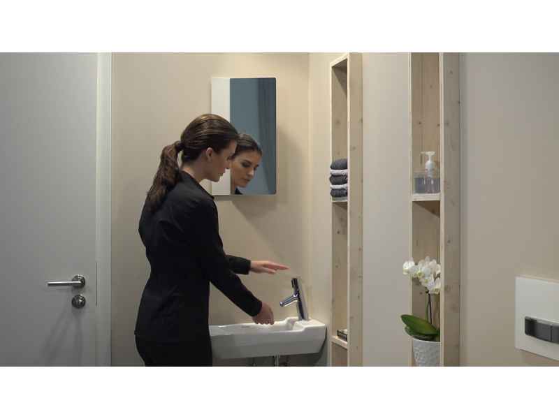 Купить Смеситель Hansgrohe Talis Select S 80 72041000 для раковины