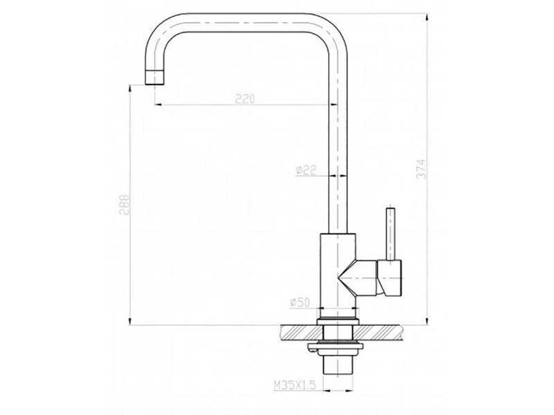 Купить Кухонный смеситель BelBagno BB-LAM03A-IN, сатин