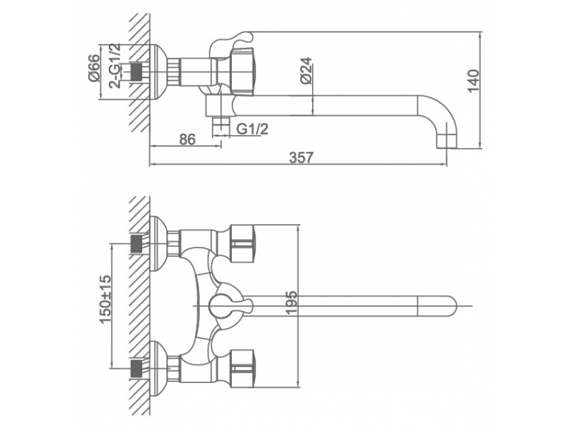 Купить Смеситель D&K Torhall Hessen DA1413341
