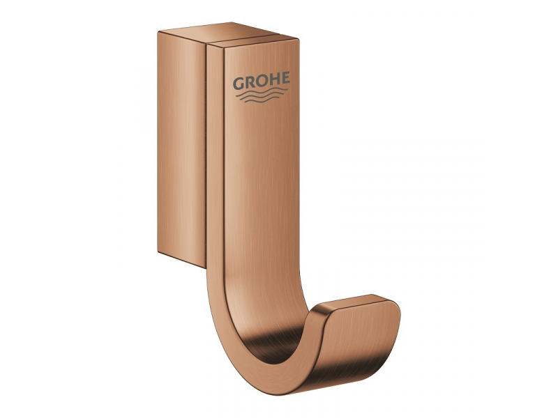 Купить Крючок одинарный Grohe Selection 41039DL0, розовая бронза матовая