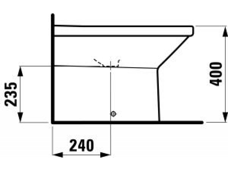 Купить Биде Laufen Living 3243.1 напольное