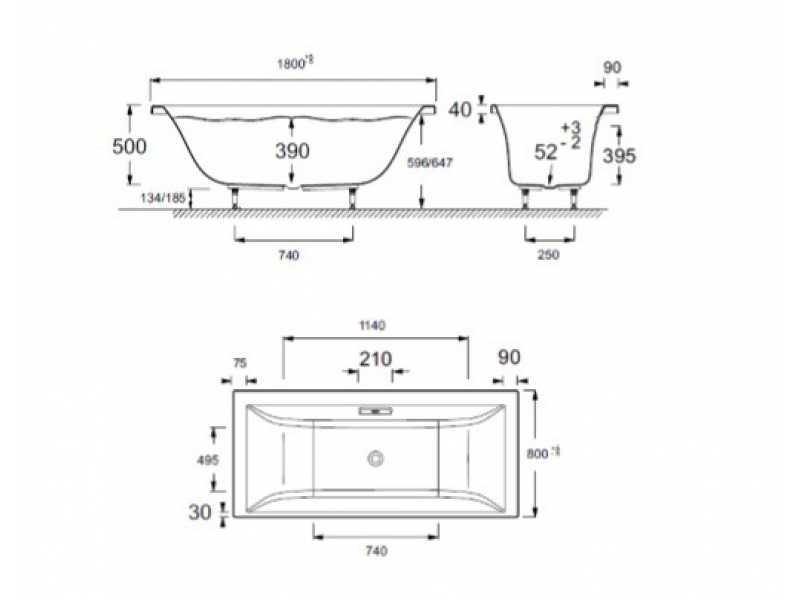 Купить Акриловая ванна Jacob Delafon Evok 180x80 E60269RU-00