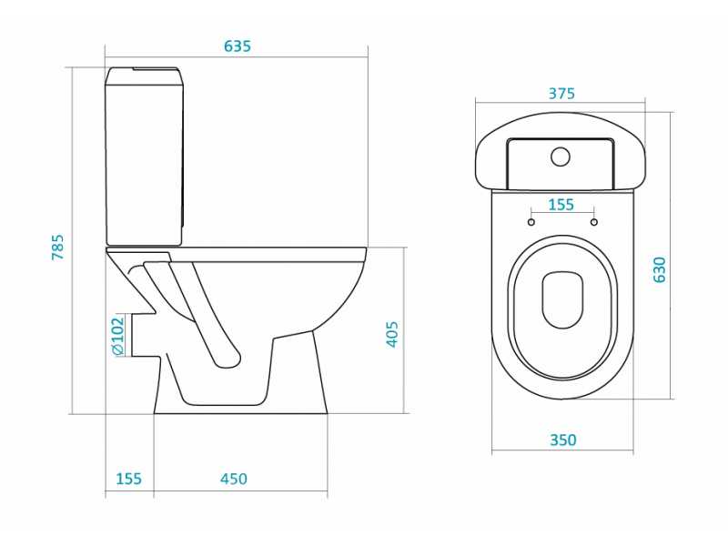 Купить Напольный унитаз Santek Сенатор WH111823 крышка стандарт