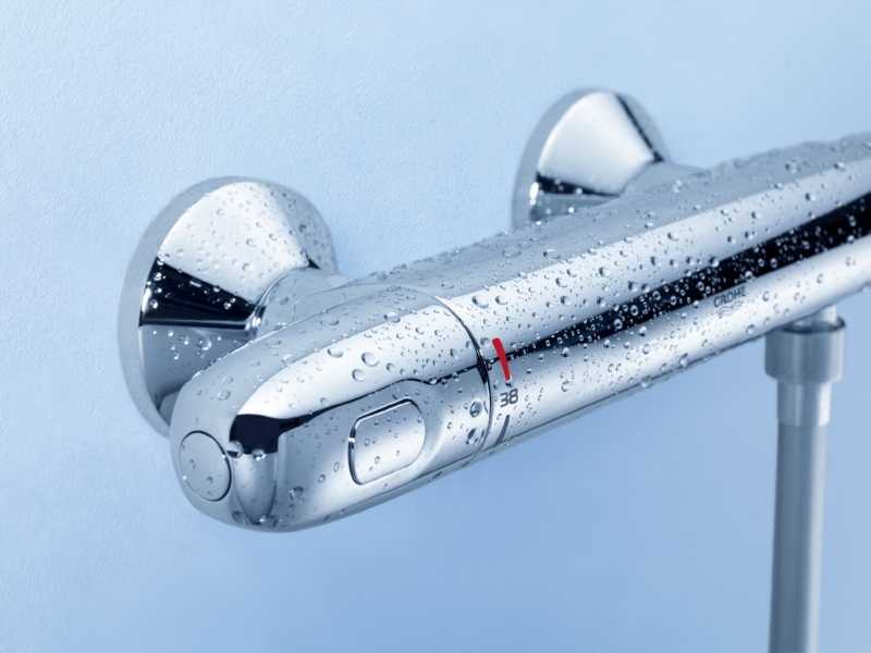 Купить Термостат Grohe Grohtherm 1000 New 34143003 для душа с подключением шланга