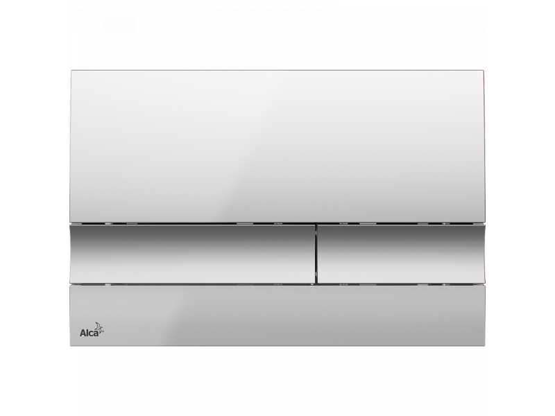 Купить Кнопка управления AlcaPlast M1722, хром матовый
